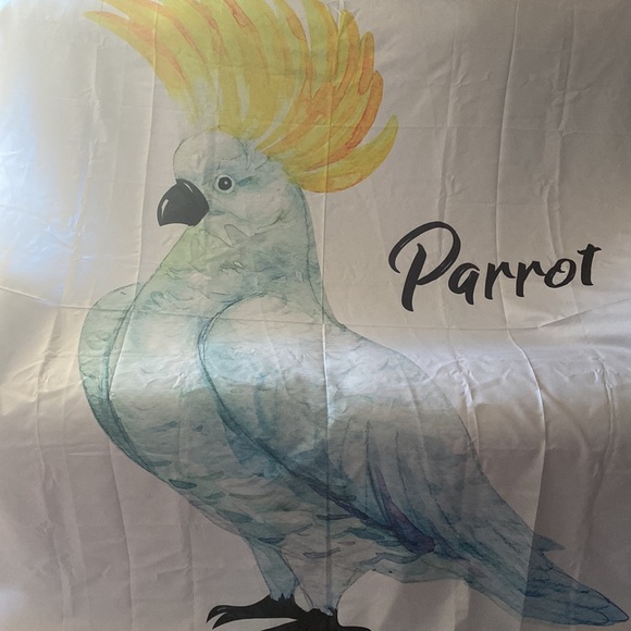 Egobuy Tapestry Wall Hanging 79 X 59 Parrot - Picture 2 of 2